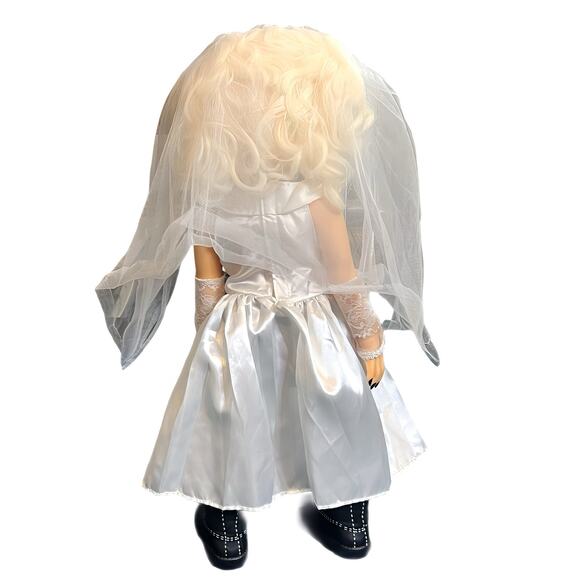 Bride of Chucky Tiffany Doll Spirit Halloween 21.5″ Child’s Play Horror Prop - Picture 4 of 7